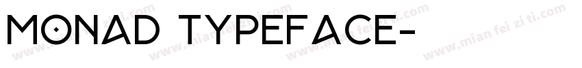 Monad Typeface字体转换